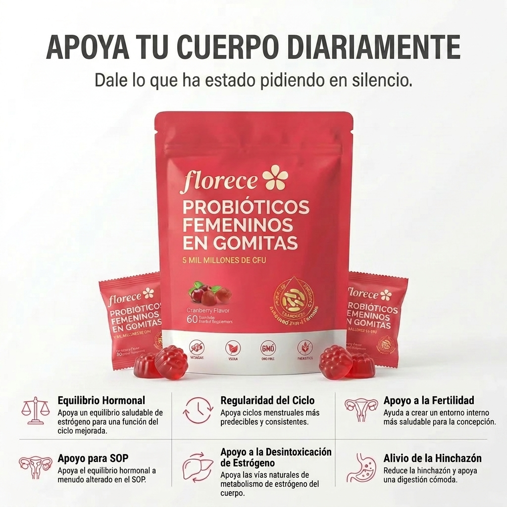 Florece™ Gomitas Probióticas Femeninas