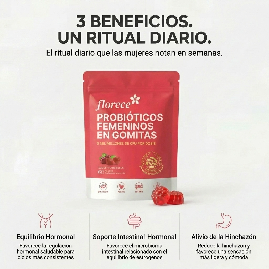Florece™ Gomitas Probióticas Femeninas